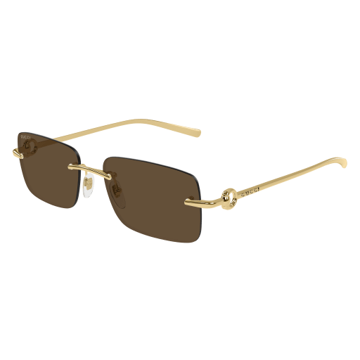 Gucci GG1703S 4 55 Men's Rimless Sunglasses