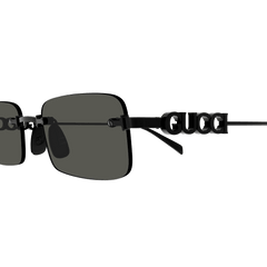 Gucci GG1808S 1 52 Men's Rimless Sunglasses - Image 3
