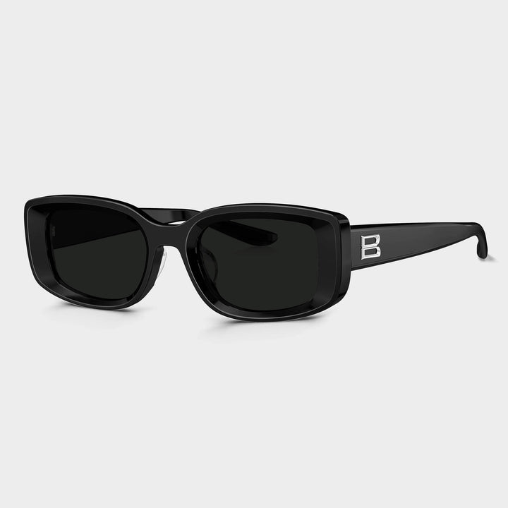 Bolon BL3227 A17 Women's Black Full Rim Acetate Sunglasses 53mm - Image 1