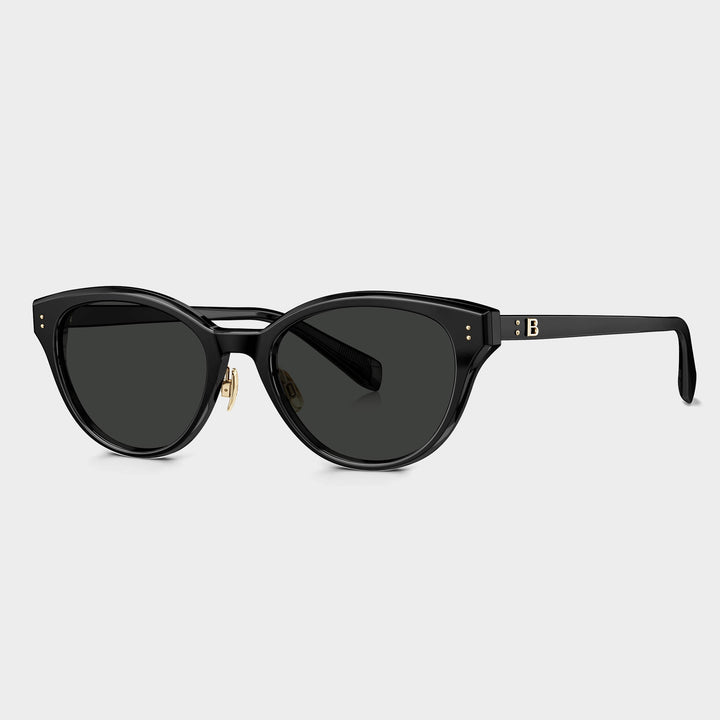 Bolon BL3262 C10 Women's Black Full Rim Acetate Sunglasses 54mm - Image 1