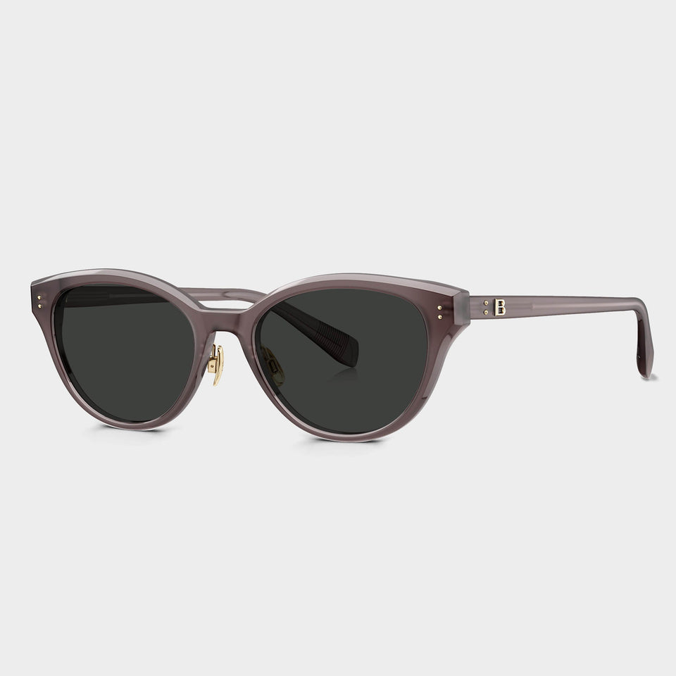 Bolon BL3262 C11 Women's Transparent Violet Full Rim Acetate Sunglasses 54mm