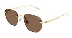 Mont Blanc Round-Style Sunglasses-image 1