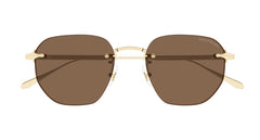 Mont Blanc Round-Style Sunglasses-image 2