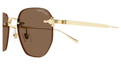 Mont Blanc Round-Style Sunglasses-image 3