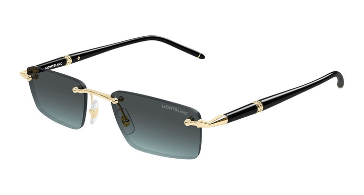 Mont Blanc Rectangle-Style Sunglasses-image 1