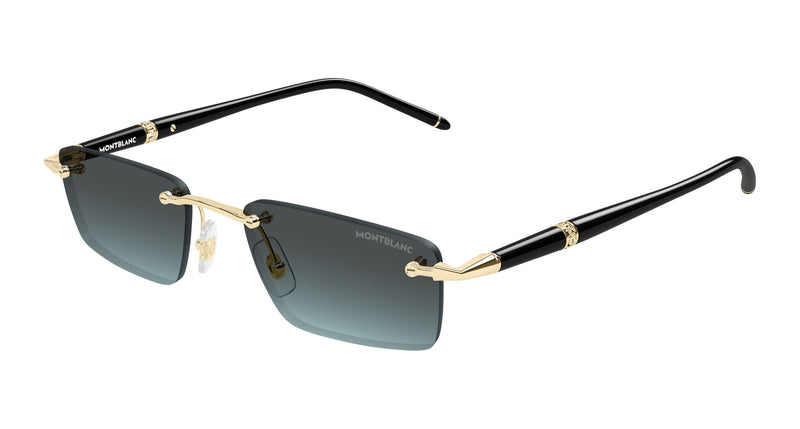 Mont Blanc Rectangle-Style Sunglasses