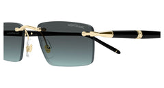 Mont Blanc Rectangle-Style Sunglasses-image 3