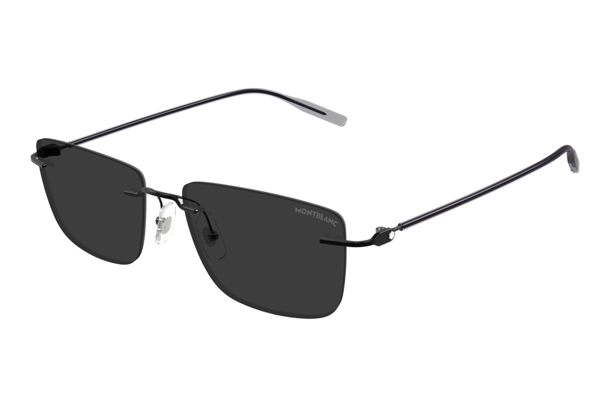 Montblanc MB0429S 1 56 Men's Rimless Sunglasses -Image-1