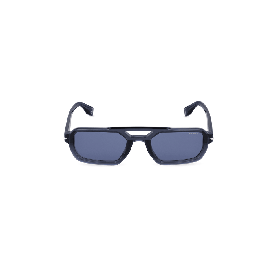 POLICE SPLU71V 0W47 53 Unisex Full Rim Sunglasses