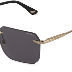 POLICE SPLU75 300 57 Unisex Rimless Sunglasses image 3