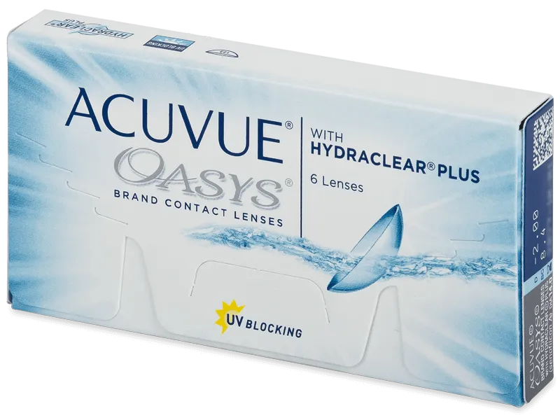 Johnson & Johnson Acuvue Oasys Bi-weekly Pack of 6
