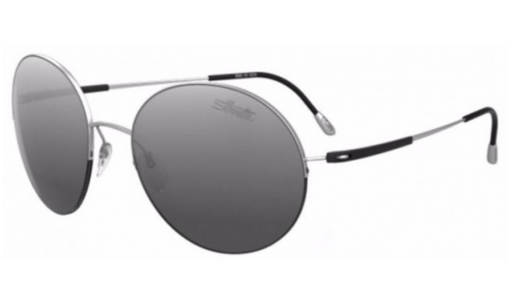 Silhouette Round 8685 Unisex Sunglasses-Image 1