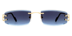 Cartier CT0465S 2 56 Men's Rimless Sunglasses image - 3