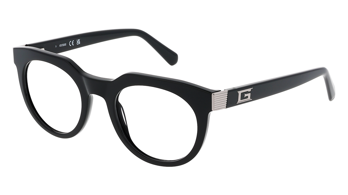 Guess GU50241 001 49 Unisex Eyeglasses-image 1