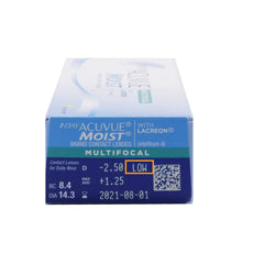 Acuvue Moist Multifocal One Day Pack of 30