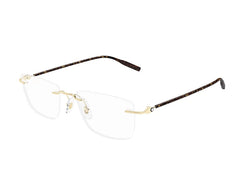 Montblanc MB0431O 003 53 Unisex Eyeglasses-image 2
