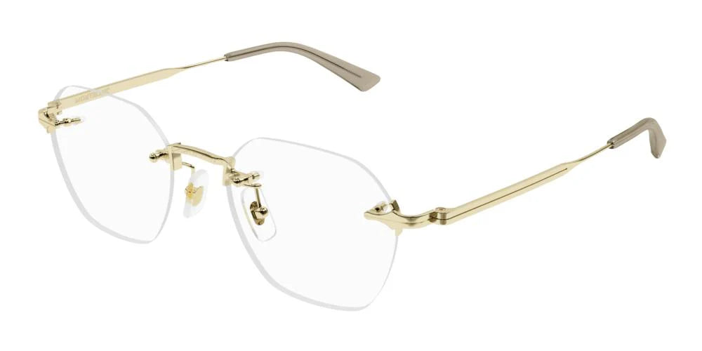 Montblanc MB0403O 001 50 Unisex Eyeglasses-image 1