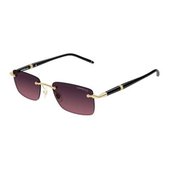 Mont Blanc Rectangle-Style Sunglasses-image 1