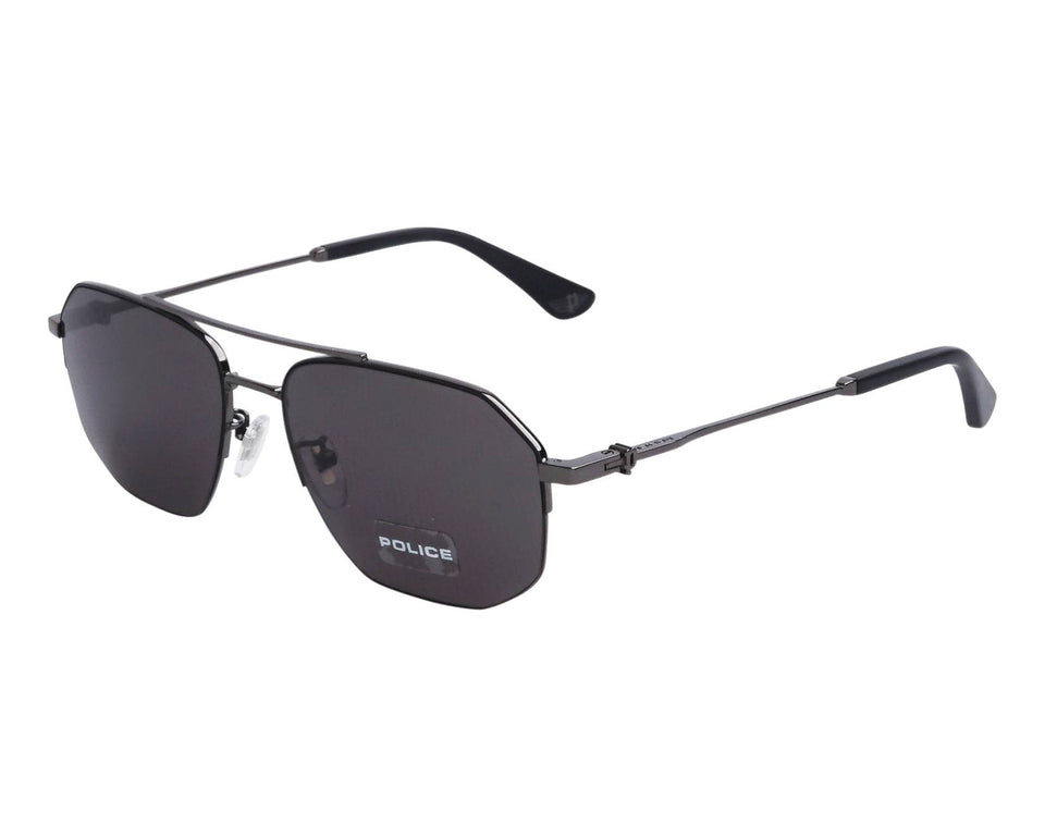 POLICE SPLN39 0K56 57 Unisex Full Rim Sunglasses