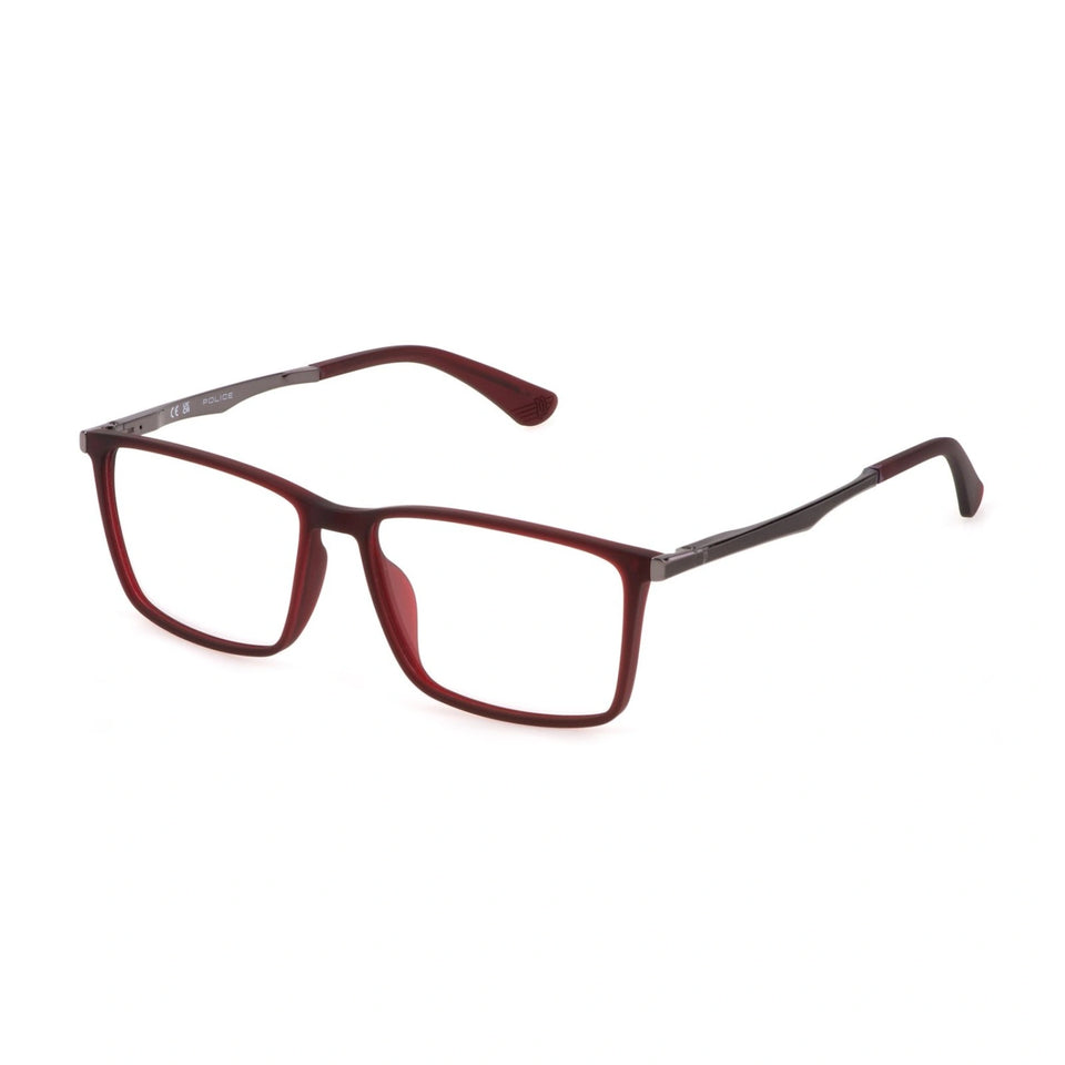 Police VPLG70 954M 56 Unisex Eyeglasses