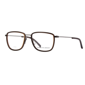 Porsche Design P8365 C 53 Grey and Brown Man Eyeglasses Frame