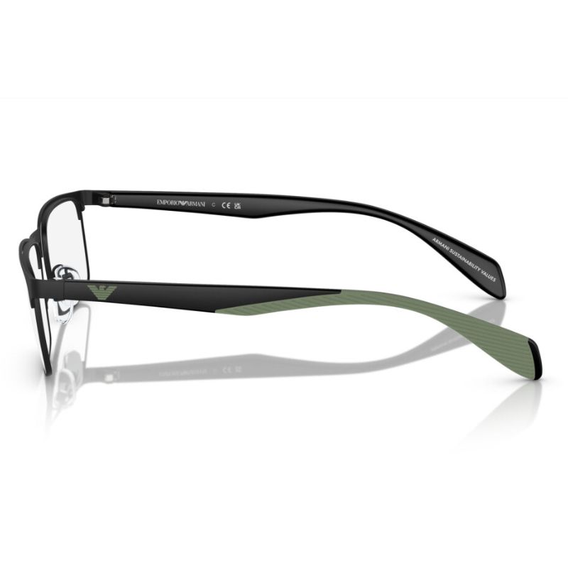 Emporio Armani Rectangle EA1149 54 Men's Eyeglasses Frame