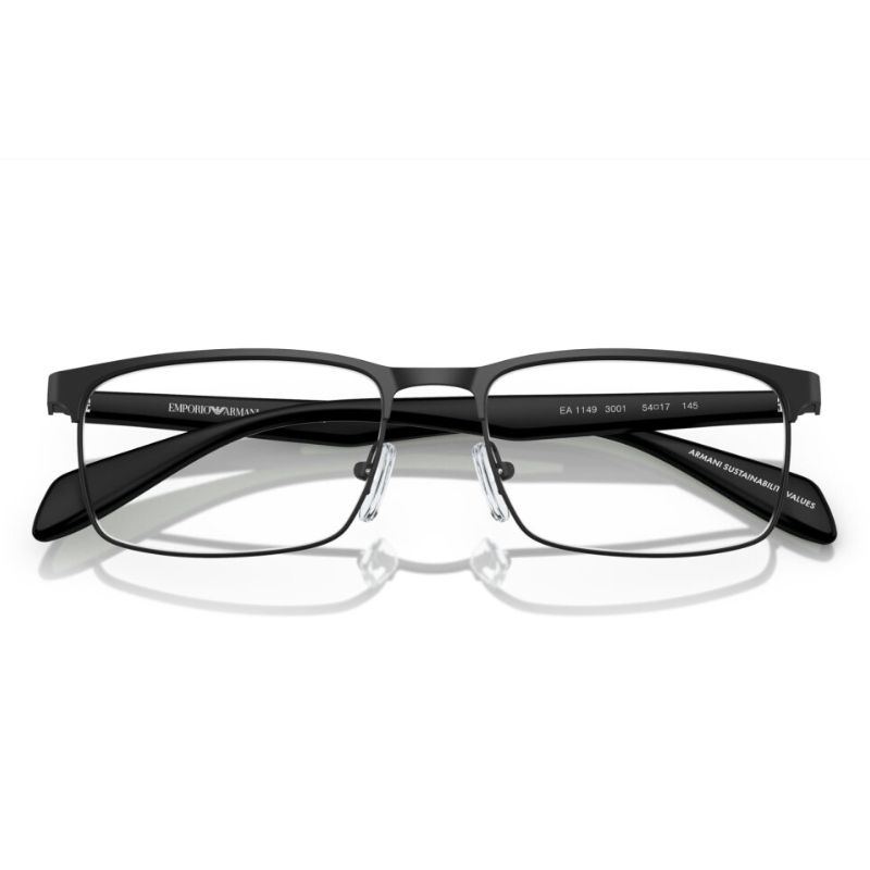 Emporio Armani Rectangle EA1149 54 Men's Eyeglasses Frame