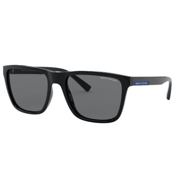 Armani Exchange Shiny Black Sunglasses-AX4080S