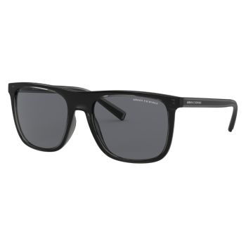 Armani Exchange Shiny Black Sunglasses-AX4102S 