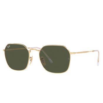 Ray-Ban Jim Gold And Green Sunglasses-RB3694 