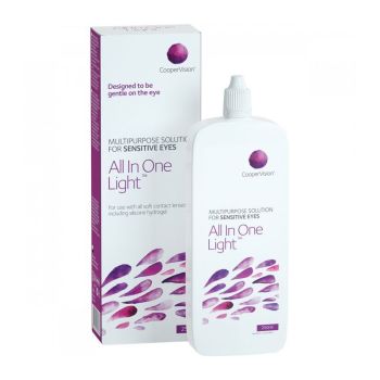 All in One Light Contact Lens Solution (250ml)