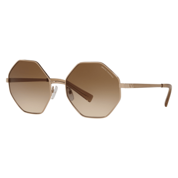 Armani Exchange Gold AX2035S Women's Sunglasses