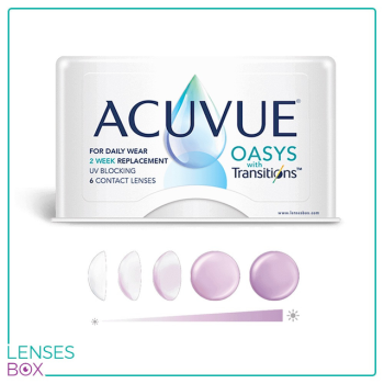 ACUVUE OASYS with Transitions ( 6 lenses )