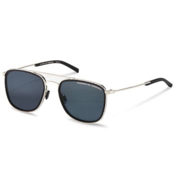 Porsche Design Pilot Silver Sunglasses-P8692 B 56