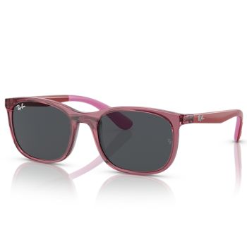 Ray-Ban Transparent Pink Sunglasses-RJ9076S