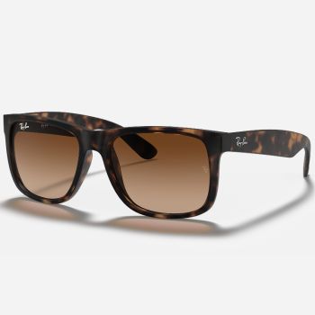 Ray-Ban Justin Tortoise Sunglasses-RB4165 