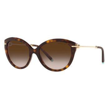 Tiffany Cat Eye Havana Sunglasses-TF4187