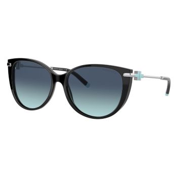 Tiffany Cat Eye Black Sunglasses-TF 4178