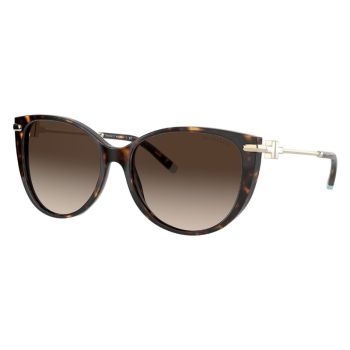 Tiffany Cat Eye Havana Sunglasses-TF 4178