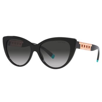 Tiffany Cat Eye Black Sunglasses-TF 4196