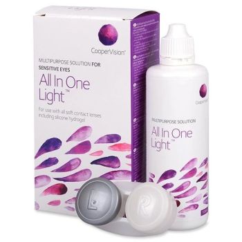 All in One Light Contact Lens Solution (100mL)