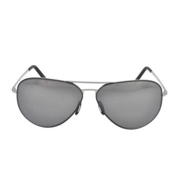 Porsche Design Silver Pilot Sunglasses